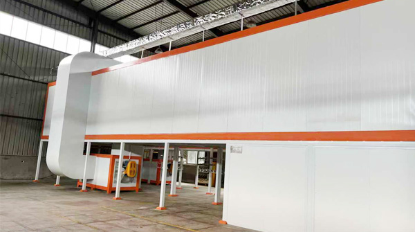 静电喷涂设备快速换色喷粉房 静电喷涂设备快速换色喷粉房